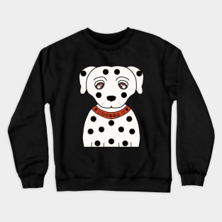 Dalmatian dog Design Crewneck Sweatshirt